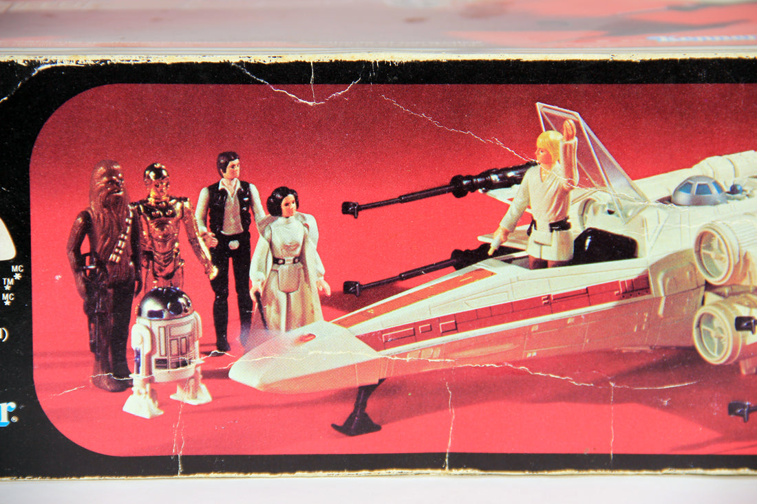 Star Wars 1978 X-Wing Fighter Vintage With Rare GDE FR-ENG Canadian Box Works L015873
