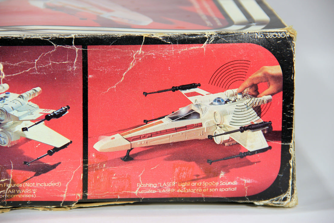 Star Wars 1978 X-Wing Fighter Vintage With Rare GDE FR-ENG Canadian Box Works L015873