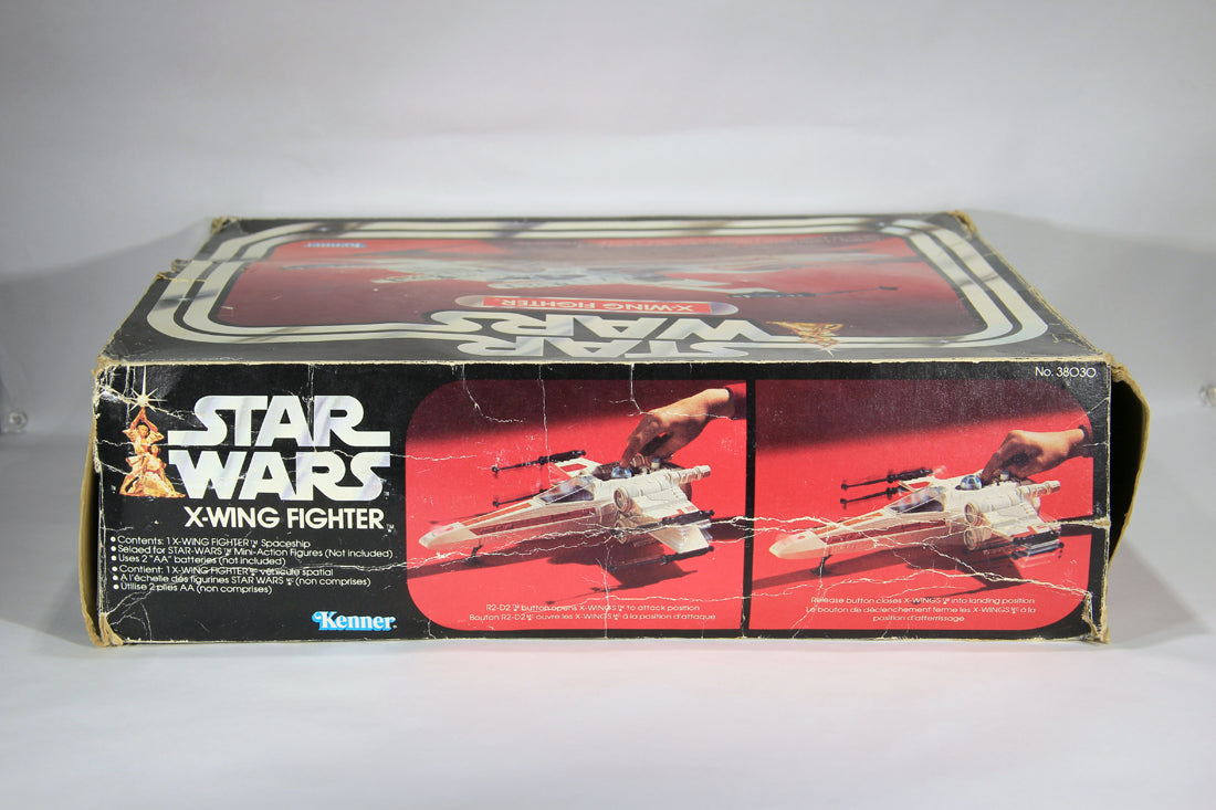 Star Wars 1978 X-Wing Fighter Vintage With Rare GDE FR-ENG Canadian Box Works L015873