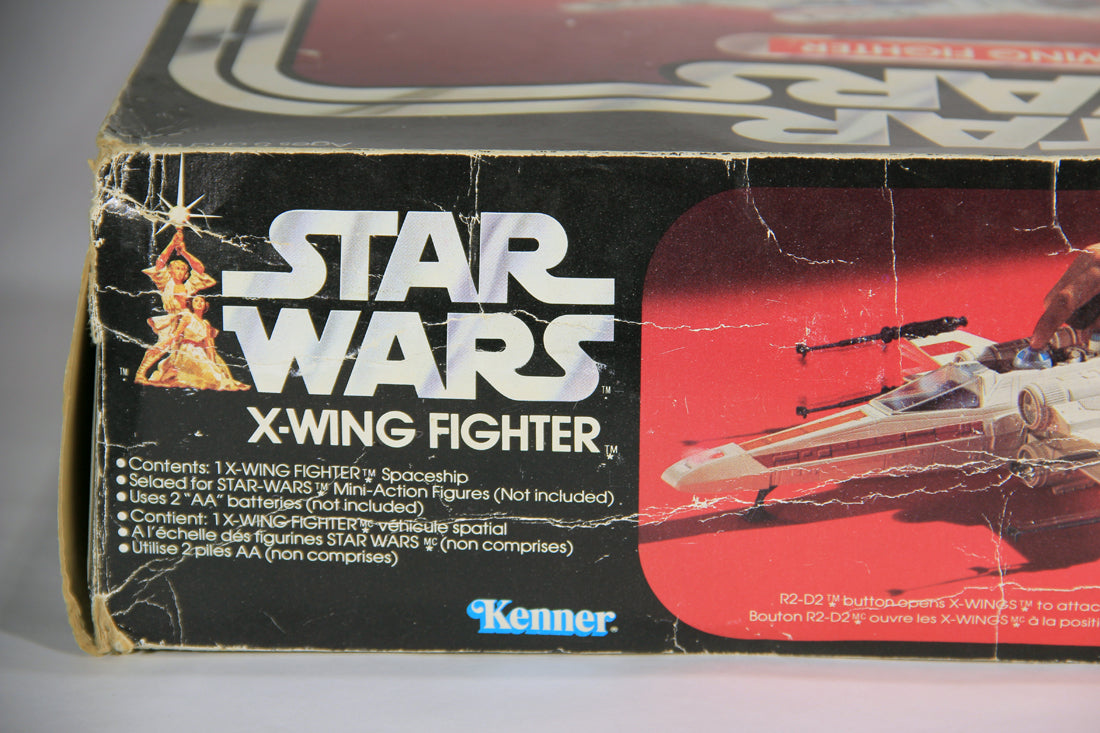 Star Wars 1978 X-Wing Fighter Vintage With Rare GDE FR-ENG Canadian Box Works L015873