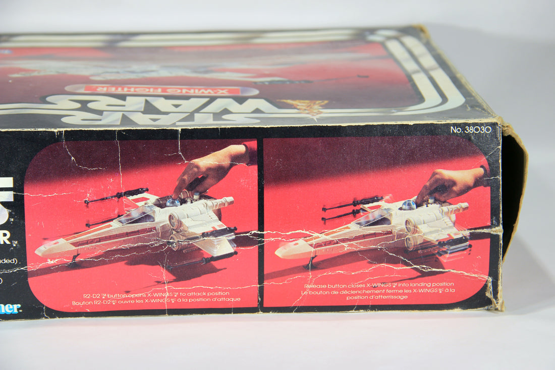 Star Wars 1978 X-Wing Fighter Vintage With Rare GDE FR-ENG Canadian Box Works L015873