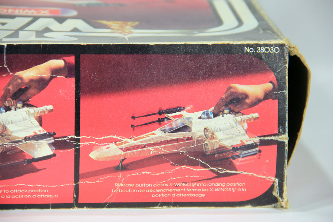 Star Wars 1978 X-Wing Fighter Vintage With Rare GDE FR-ENG Canadian Box Works L015873