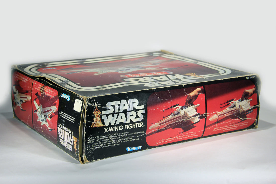 Star Wars 1978 X-Wing Fighter Vintage With Rare GDE FR-ENG Canadian Box Works L015873