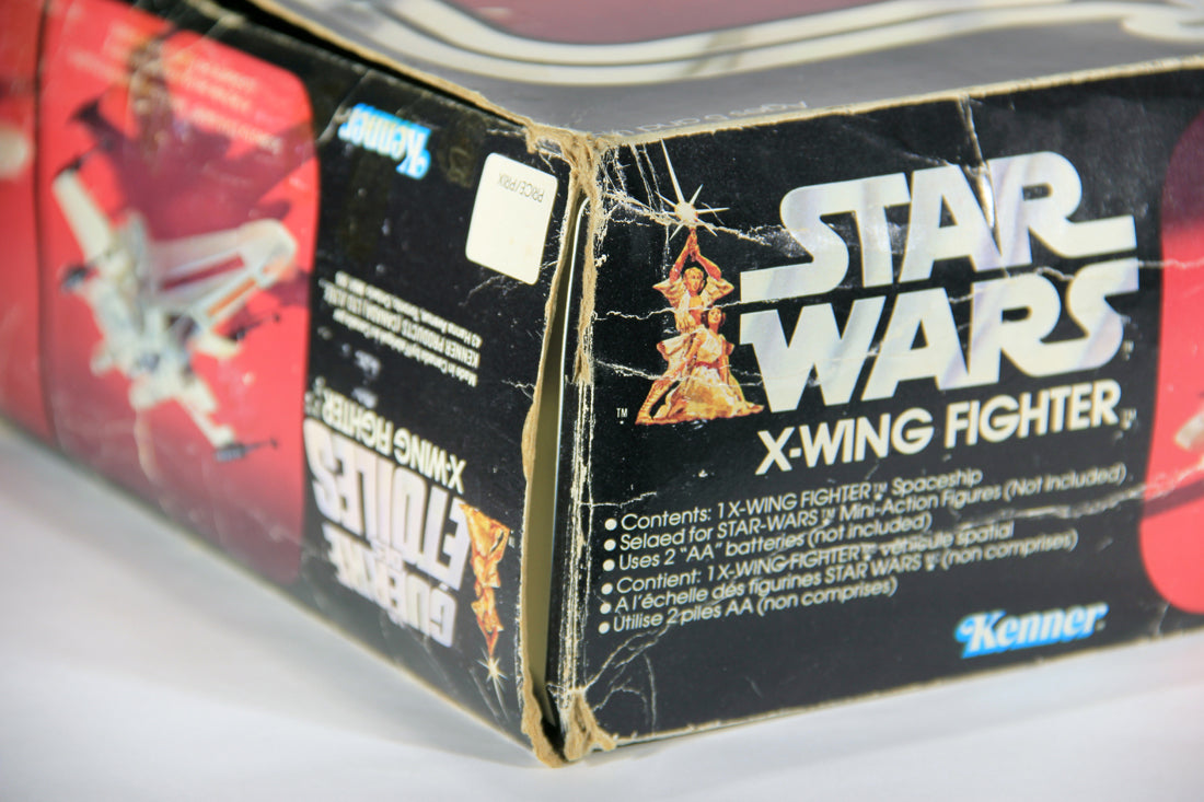 Star Wars 1978 X-Wing Fighter Vintage With Rare GDE FR-ENG Canadian Box Works L015873