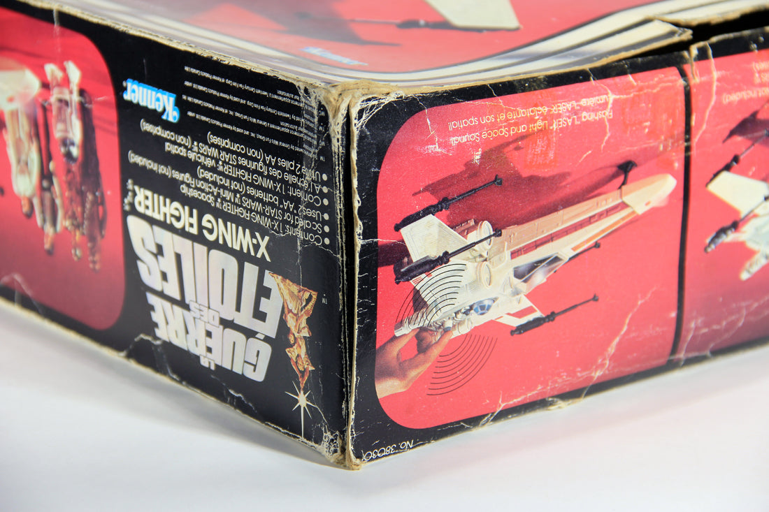 Star Wars 1978 X-Wing Fighter Vintage With Rare GDE FR-ENG Canadian Box Works L015873