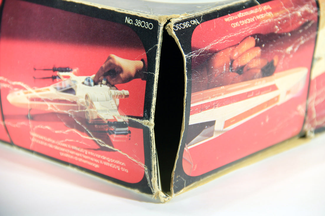 Star Wars 1978 X-Wing Fighter Vintage With Rare GDE FR-ENG Canadian Box Works L015873