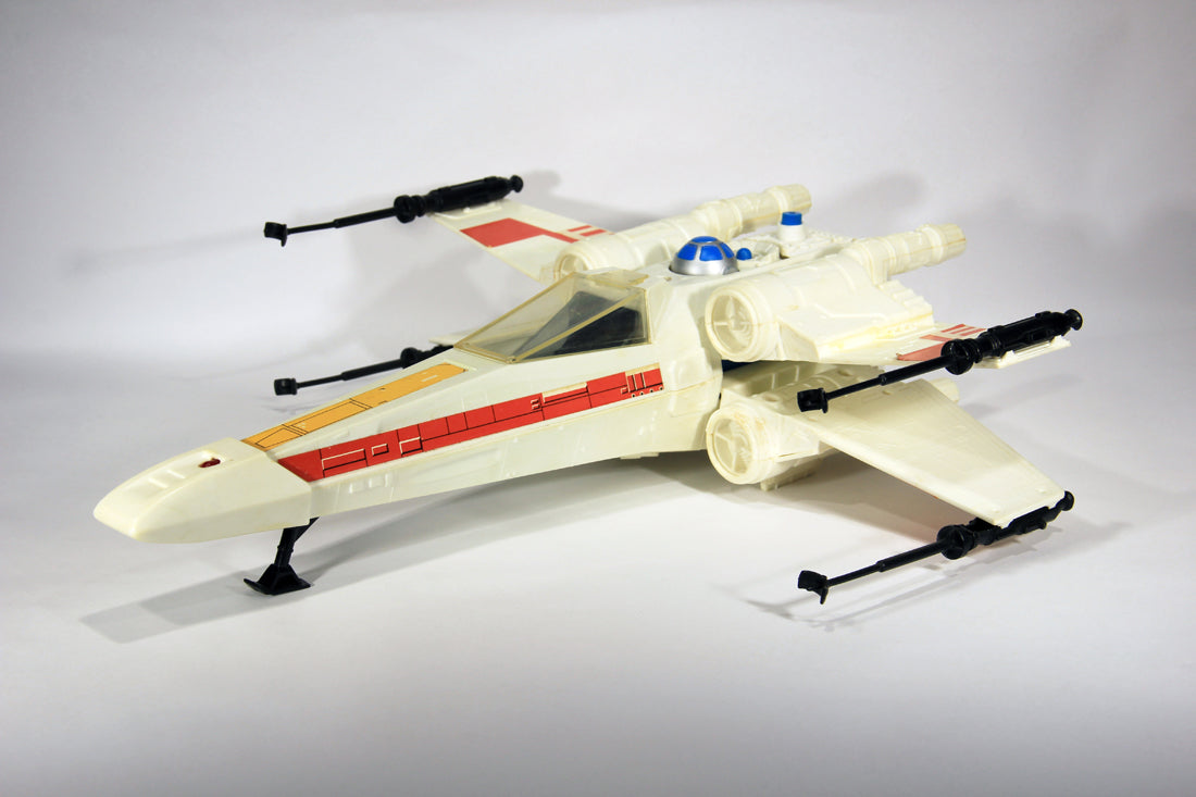 Star Wars 1978 X-Wing Fighter Vintage With Rare GDE FR-ENG Canadian Box Works L015873