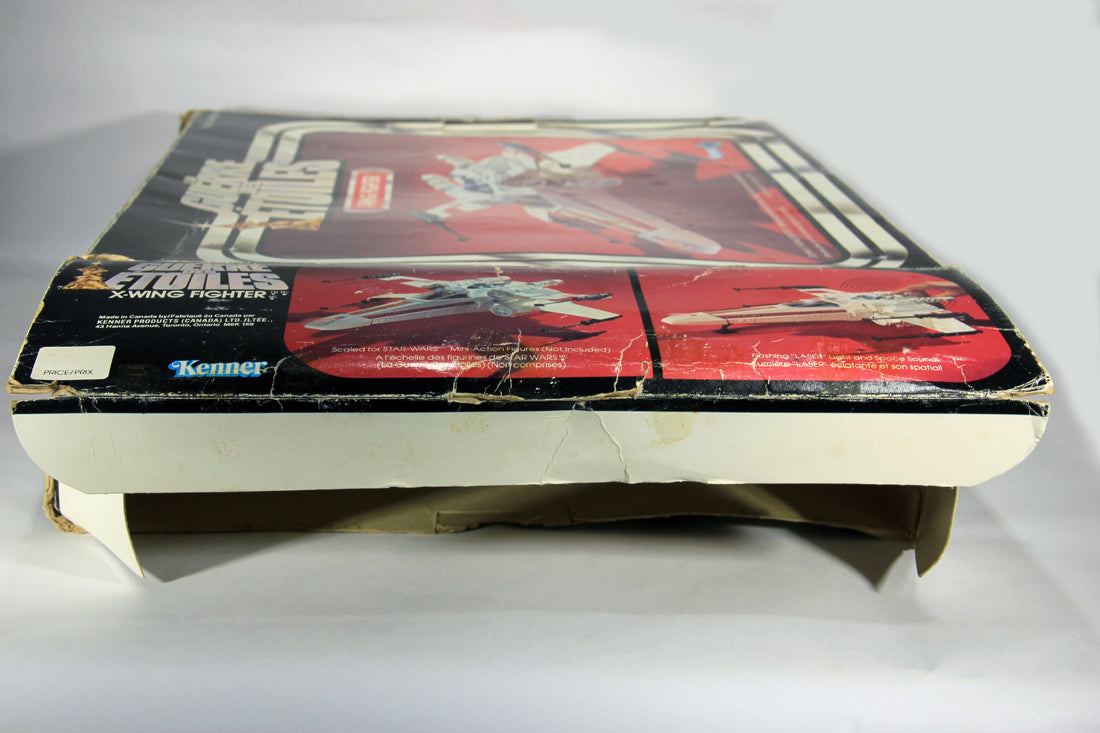 Star Wars 1978 X-Wing Fighter Vintage With Rare GDE FR-ENG Canadian Box Works L015873