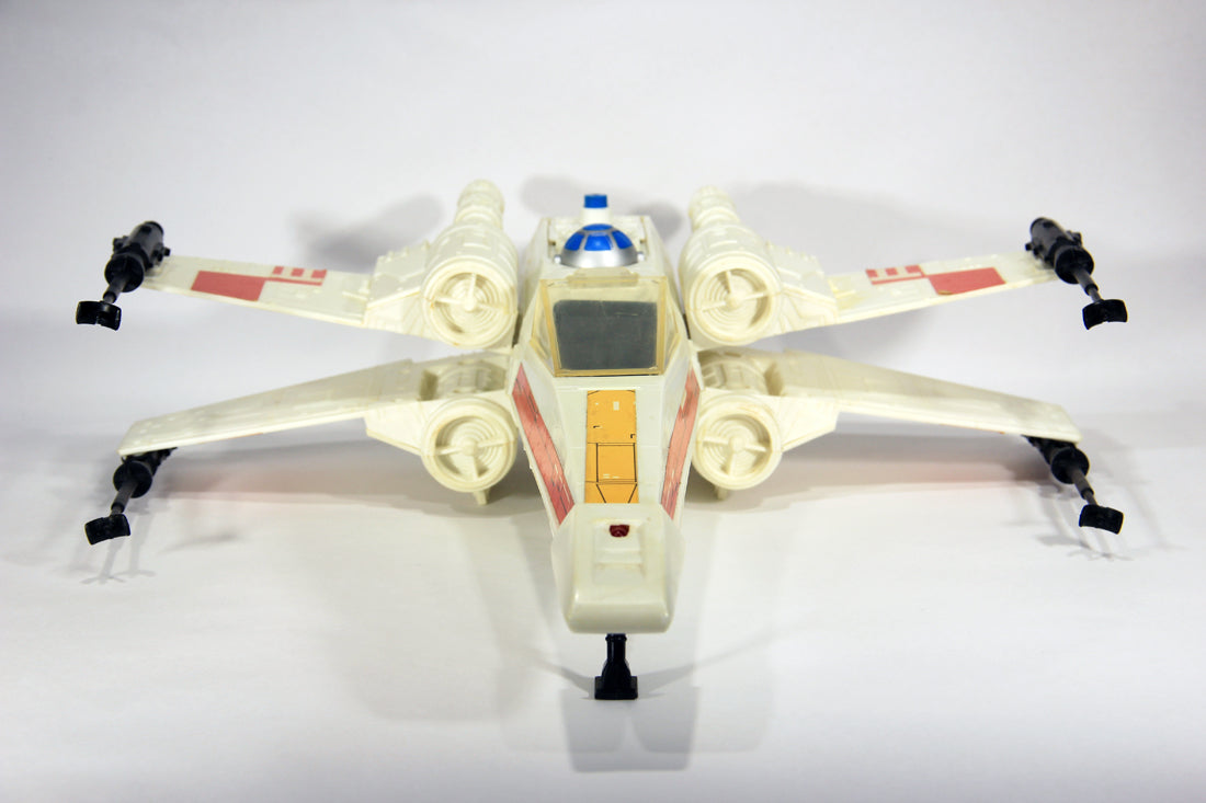 Star Wars 1978 X-Wing Fighter Vintage With Rare GDE FR-ENG Canadian Box Works L015873