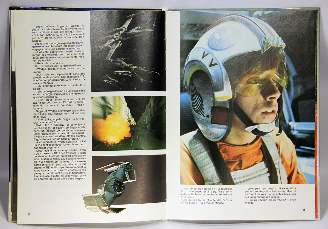 Star Wars 1978 Story Book GDE Vintage French Illustrated Version Hardback L015874
