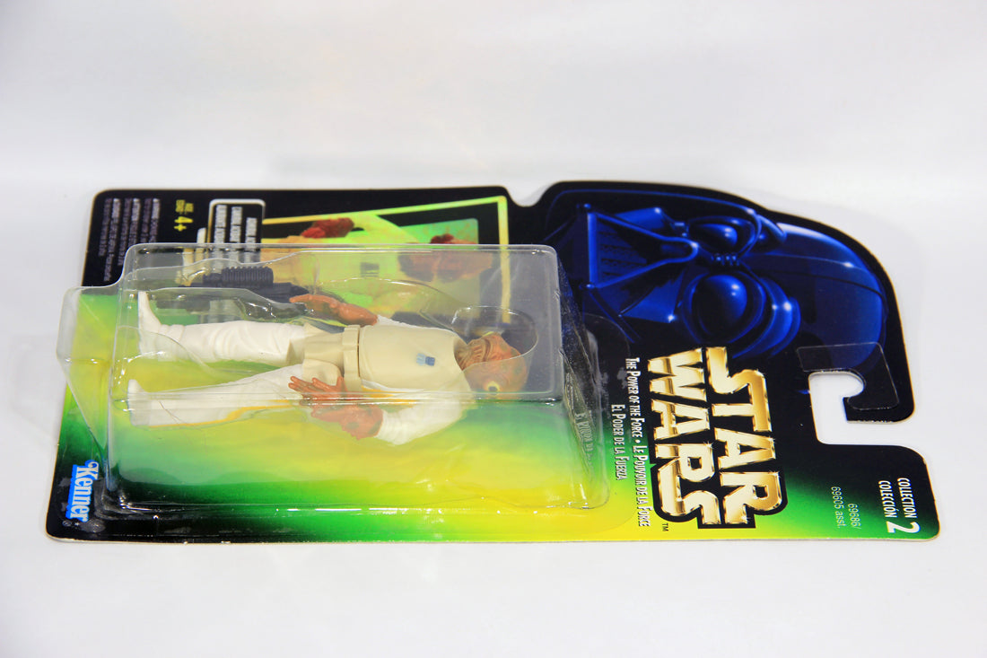 Star Wars Admiral Ackbar 1997 POTF Figure Trilingual Holofoil Card Collection 2 L015876
