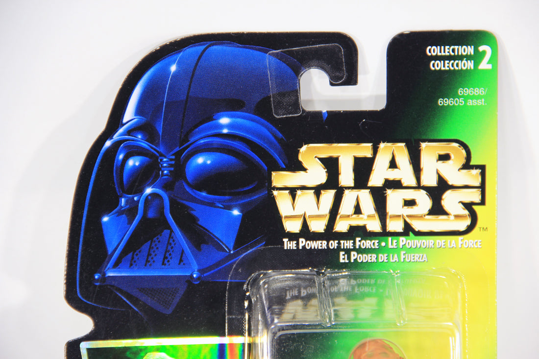 Star Wars Admiral Ackbar 1997 POTF Figure Trilingual Holofoil Card Collection 2 L015876