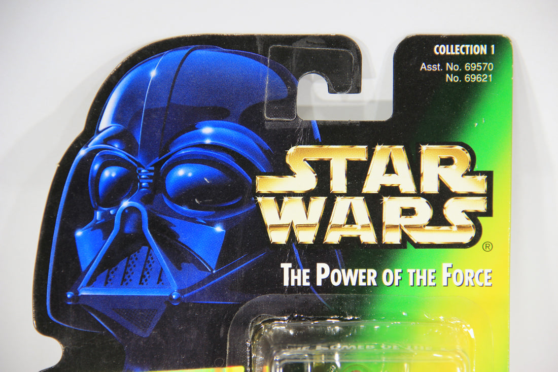 Star Wars Han Solo In Endor Gear 1996 POTF Figure ENG Holofoil Card Collection 1 L015878