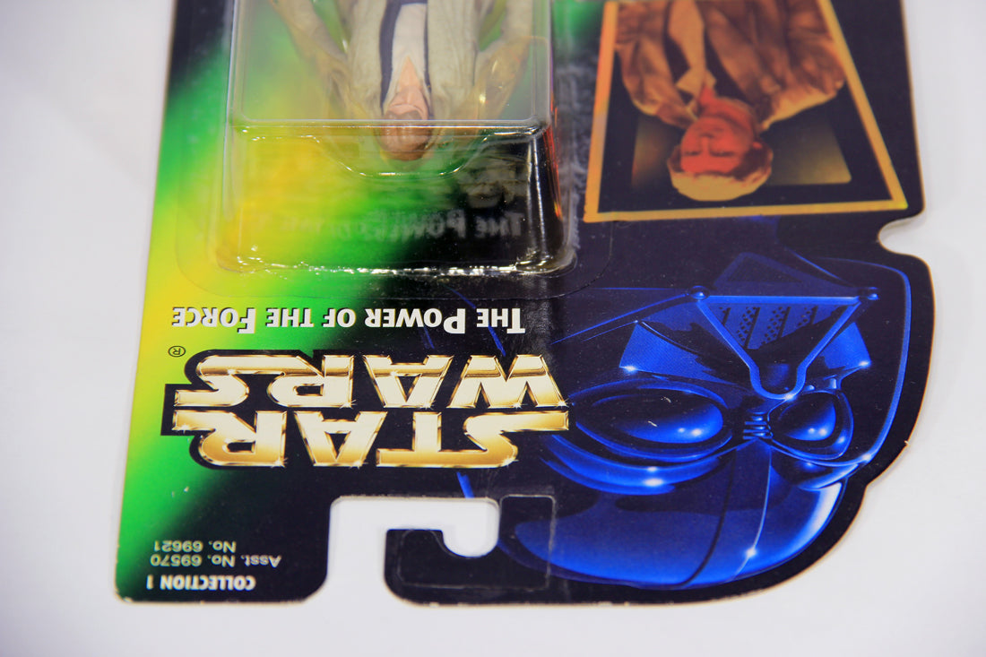 Star Wars Han Solo In Endor Gear 1996 POTF Figure ENG Holofoil Card Collection 1 L015878