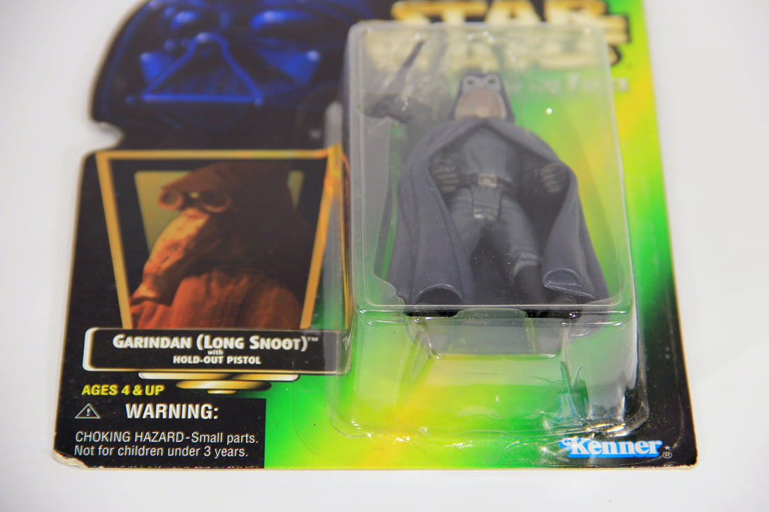 Star Wars Garindan Long Snoot 1997 POTF Figure ENG Card Collection 3 L015879
