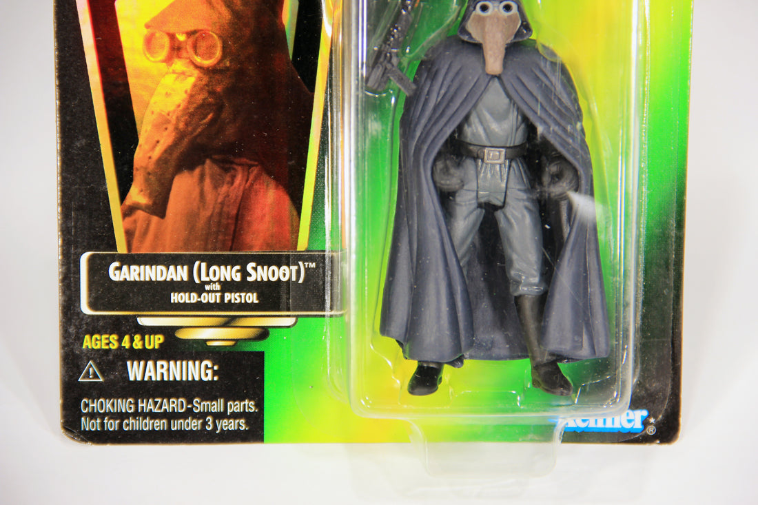Star Wars Garindan Long Snoot 1997 POTF Figure ENG Card Collection 3 L015879