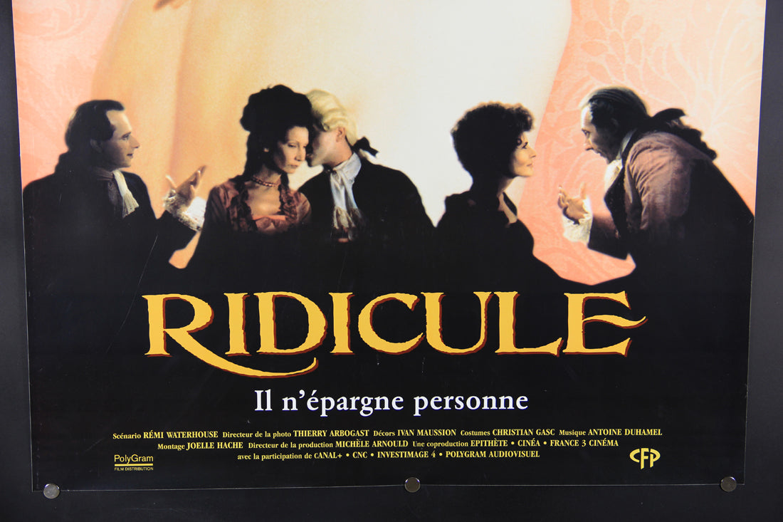 Ridicule 1996 Movie Poster Rolled 27 x 39 Fanny Ardant Jean Rochefort Charles Berling L015894