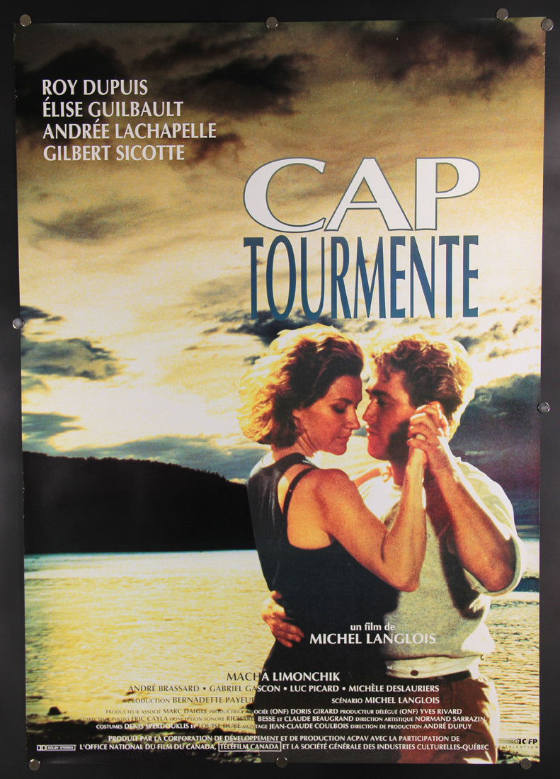 Cap Tourmente 1993 Movie Poster Rolled 27 x 39 Roy Dupuis Élise Guilbault L015896