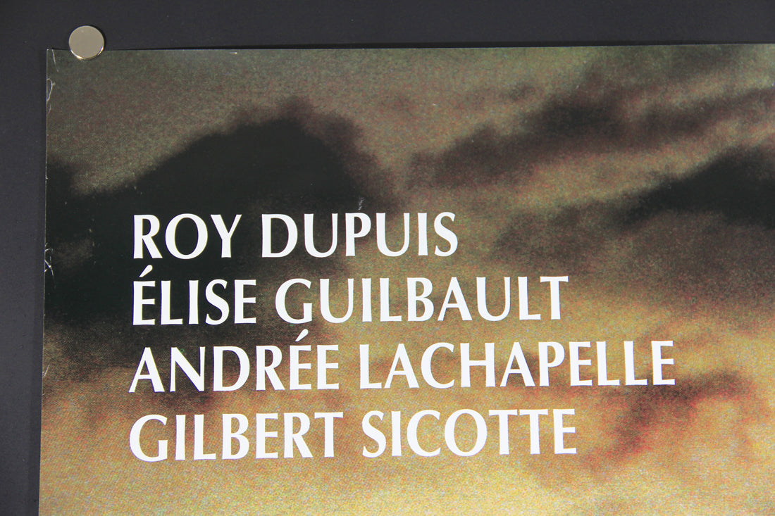 Cap Tourmente 1993 Movie Poster Rolled 27 x 39 Roy Dupuis Élise Guilbault L015896