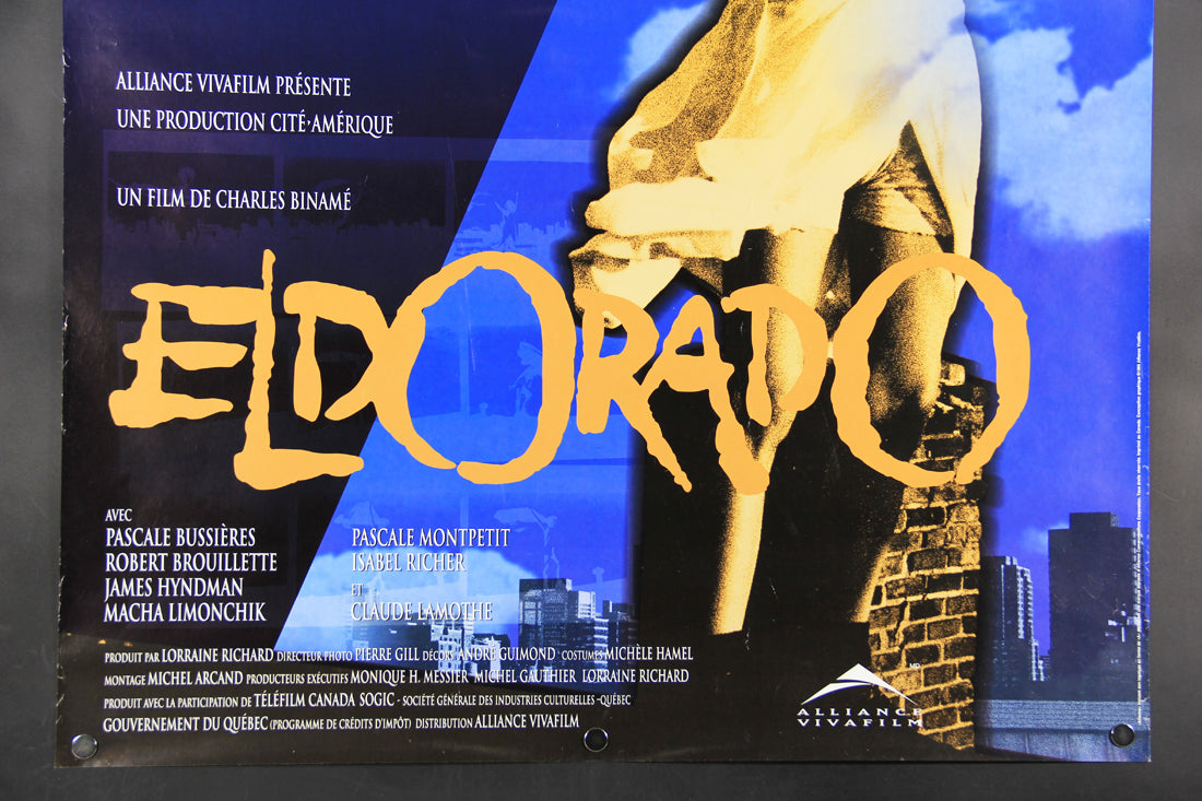 Eldorado 1995 Movie Poster Rolled 27 x 39 Charles Binamé Pascale Bussières L015900