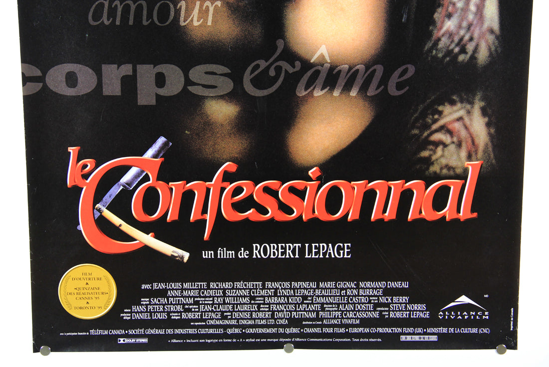 Le Confessionnal 1995 Movie Poster Rolled 27 x 39 Robert Lepage Suzanne Clément L015906