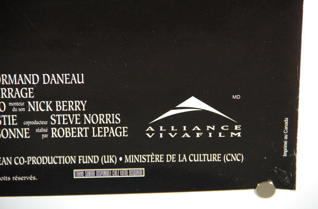 Le Confessionnal 1995 Movie Poster Rolled 27 x 39 Robert Lepage Suzanne Clément L015906