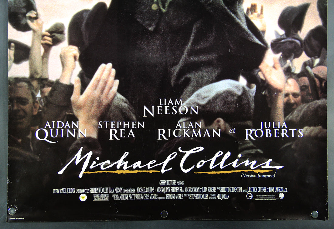 Michael Collins 1996 Movie Poster Rolled 27 x 39 French Version Liam Neeson L015907