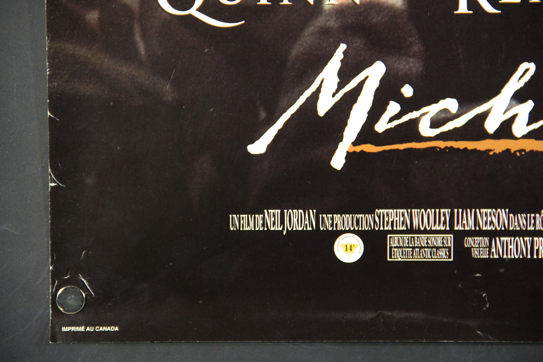 Michael Collins 1996 Movie Poster Rolled 27 x 39 French Version Liam Neeson L015907