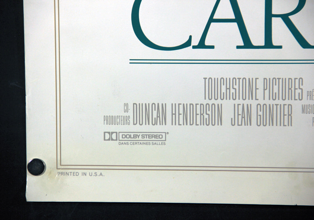 Green Card 1990 Movie Poster Rolled 27 x 41 French Version Carte Verte Depardieu L015910