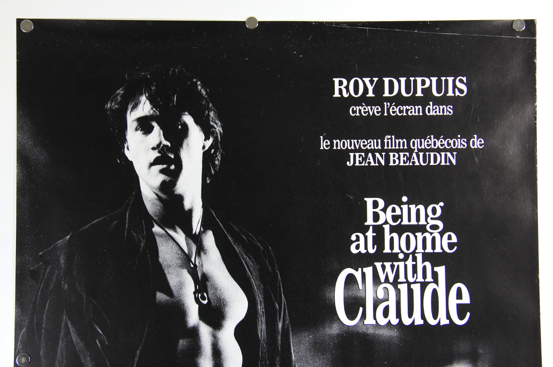 Being At Home With Claude 1992 Rare Teaser Movie Poster Rolled 25 x 37 Roy Dupuis L015913
