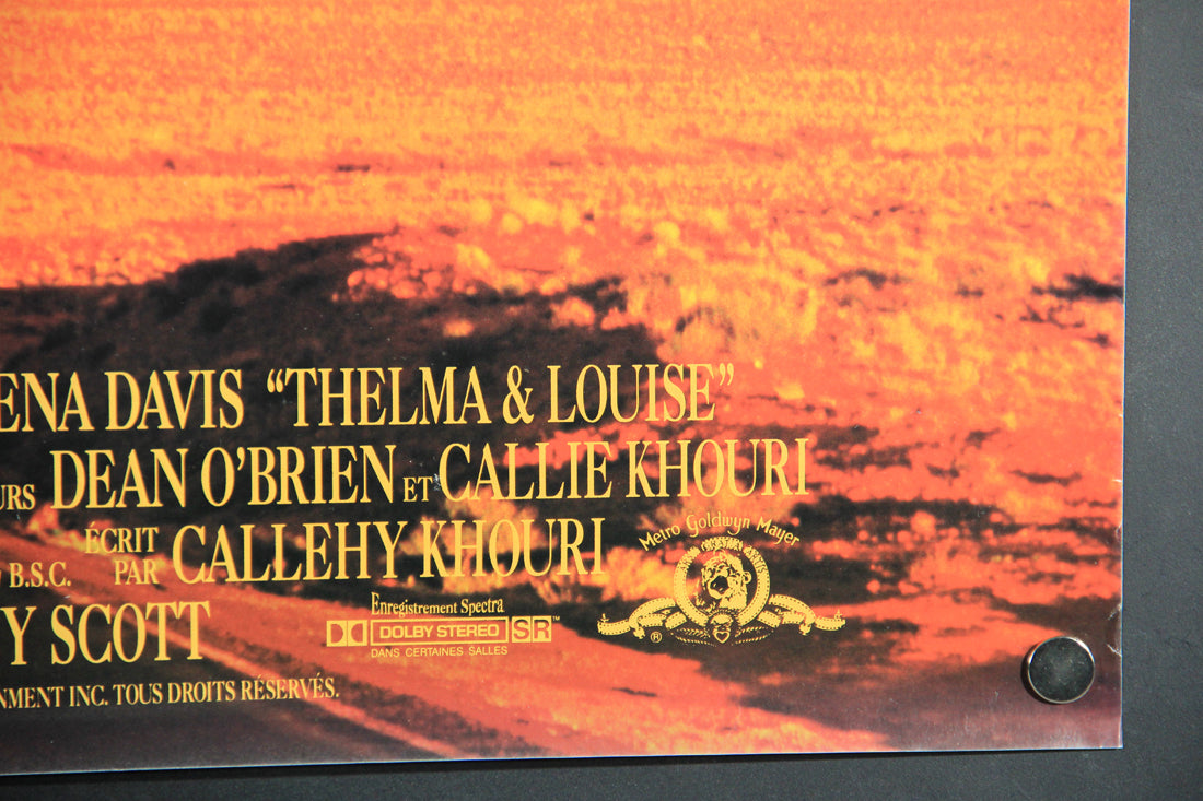Thelma And Louise 1991 Movie Poster Rolled 27 x 40 French Scott Sarandon Davis L015919