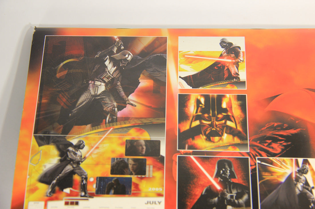 Star Wars 2005 - 2006 Darth Vader 18 Month Calendar L000588