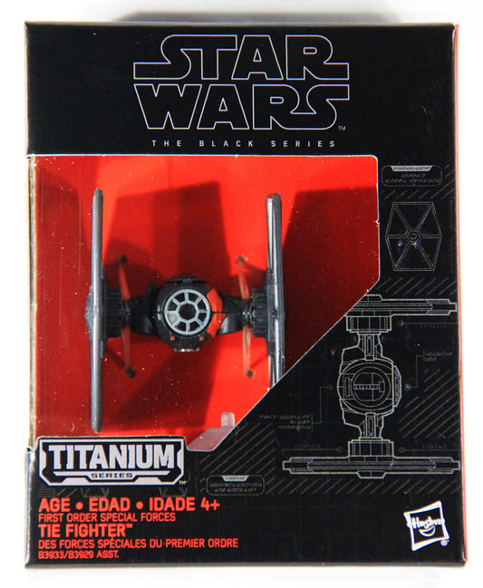 Star Wars Black Series Titanium Die-Cast #4 First Order Special Force TIE Fighter MISB L000719