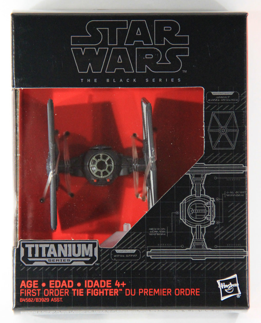 Star Wars Black Series Titanium Die-Cast #13 First Order TIE Fighter MISB L000720