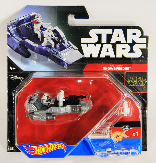 Star Wars Hot Wheels Die-Cast Flight Navigator #22 First Order Snowspeeder MOC L000790