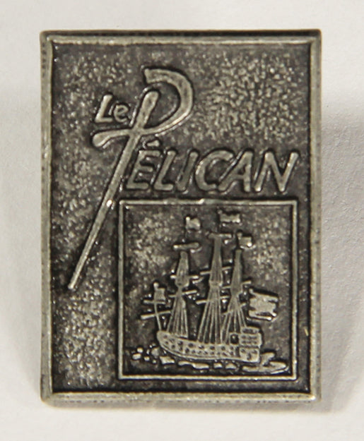 Le Pélican II French War Ship 1992 Rare Lapel Pin Canada Quebec Montreal L001668