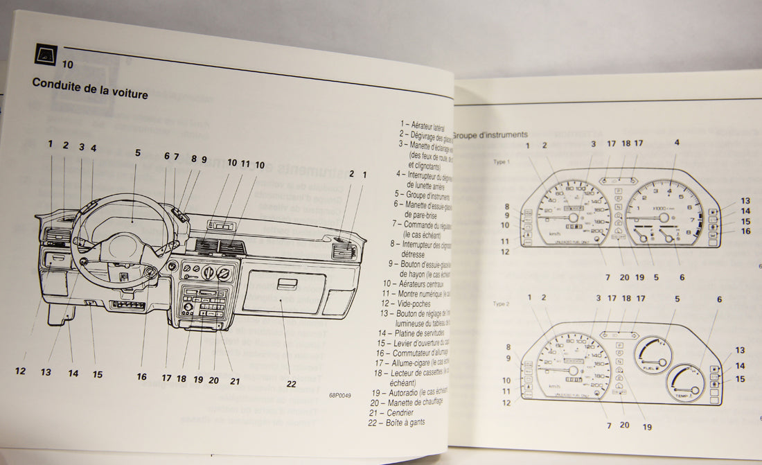 Dodge Colt 200 - Summit 1991 Owner's Manual FRENCH Canada L001837