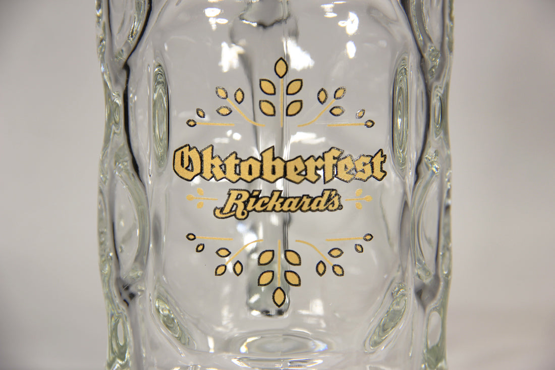 Rickard's Oktoberfest 0.5L Beer Glass Mug Special Edition Canada L002188