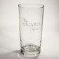 Bacardi Ron Superior Rum Highball Spirit Glass Type Havana Cuba L002250