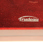 Trudeau Wine Collar Thermometer Burgundy Wooden Box L002316