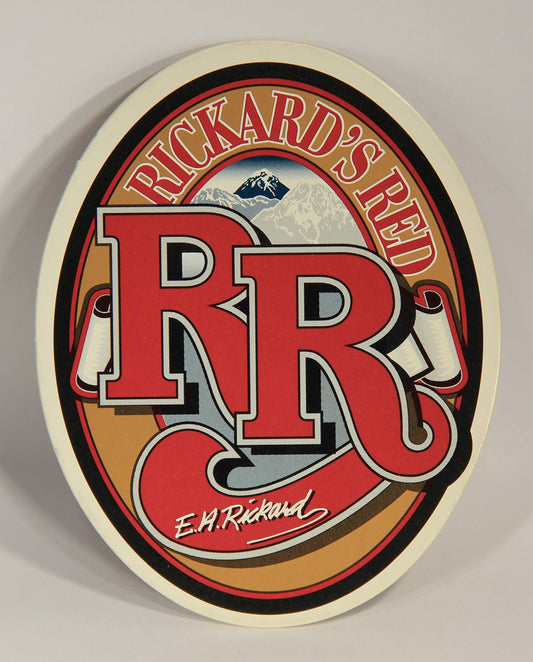 Rickard's Red Beer Coaster E.H. Rickard - Molson Brewery Canada Quebec ENG L002550