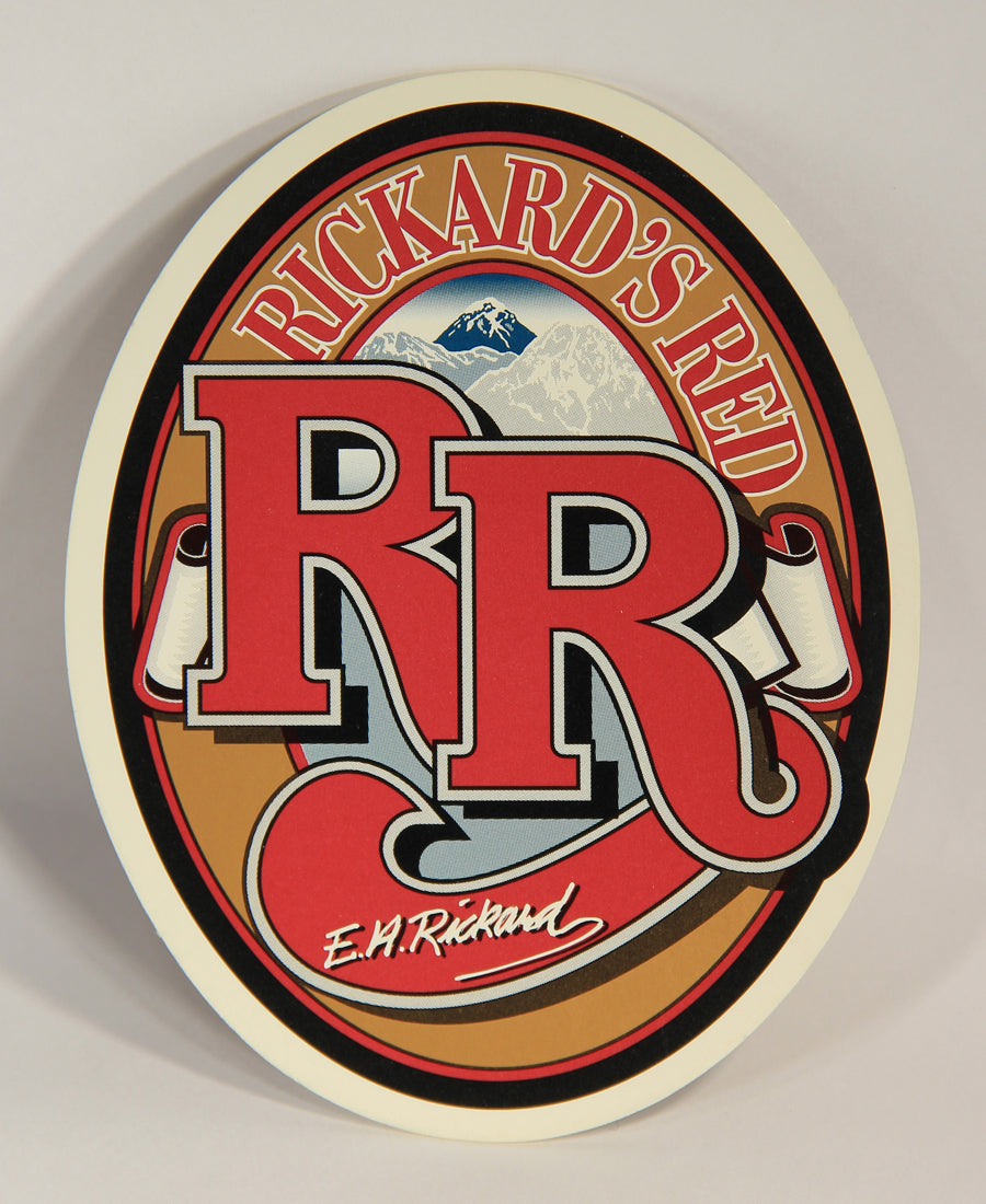 Rickard's Red Beer Coaster E.H. Rickard - Molson Brewery Canada Quebec ENG L002550