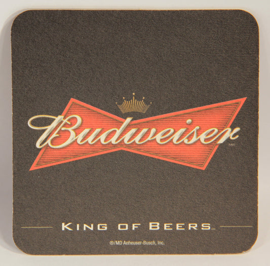 Budweiser Beer Coaster King Of Beers Anheuser-Busch USA ENG L002551