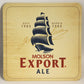 Molson Export Beer Coaster Est. 1903 John Molson Galleon Ship Canada FR-ENG L002552