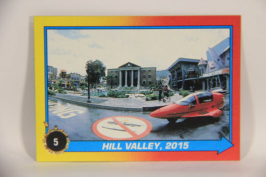 Back To The Future II 1989 Trading Card #5 Hill Valley 2015 L002715