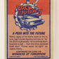 Back To The Future II 1989 Trading Card #7 A Peek Into The Future L002716