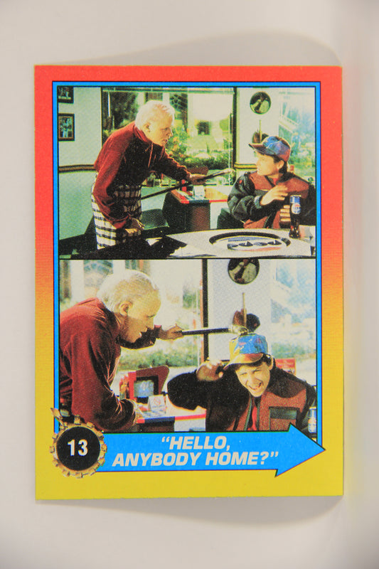 Back To The Future II 1989 Trading Card #13 Hello Anybody Home L002719