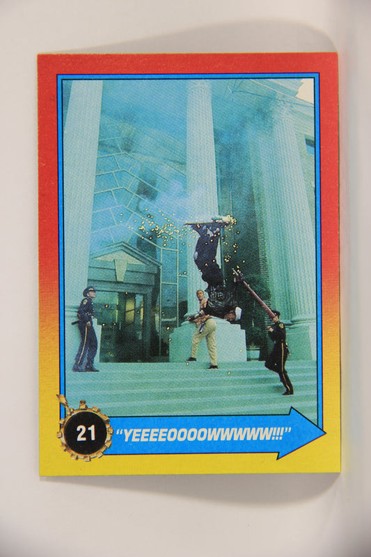 Back To The Future II 1989 Trading Card #21 Yeeeeoooowwwww L002723