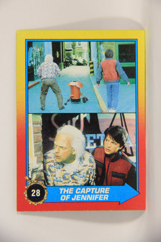 Back To The Future II 1989 Trading Card #28 The Capture Of Jennifer L002726