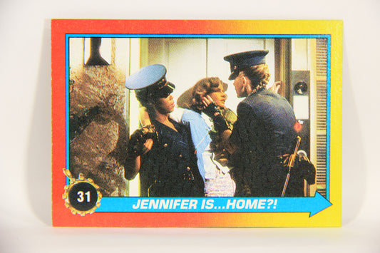 Back To The Future II 1989 Trading Card #31 Jennifer Is Home L002729
